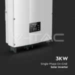 3kW Мрежов Инвертор LCD Дисплей Монофазен IP65 - Image 4