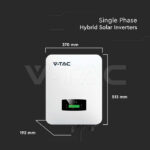 6kW Хибриден Инвертор Монофазен IP20 Смарт Метър и Аксесоари Включени - Image 4