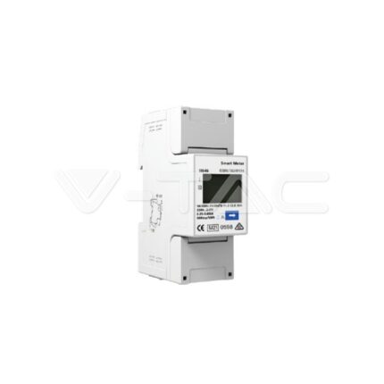 Контролен Смарт Метър Монофазен 200/230V 5(80)A RS485 2P