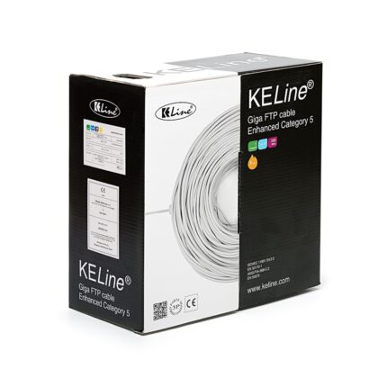 Keline KE300S24-Eca-RLX FTP (F/UTP) екраниран кабел (общ екран с фолио)
