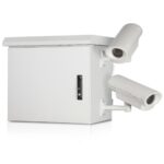 FORM MBS-9U450 19" рак шкаф 9U 600/450mm за външен монтаж на стълб, удобно решение за видеонаблюдение