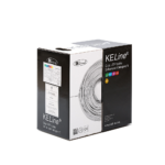 Keline KE300U24LSOH-Dca-RLX UTP (U/UTP) кабел, 4x2xAWG24, категория 5E, 300 MHz, LSOH, Euroclass Dca - s1a, d1, a1, 305 m в кутия