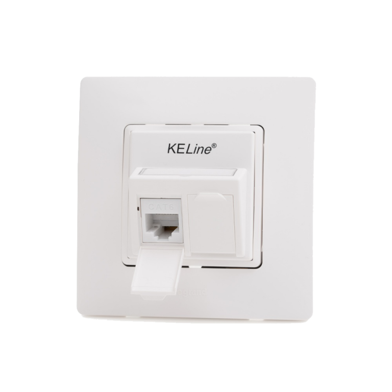 Keline Вложка за кийстони, съвместима с Legrand® NiloeTM, 601155, Проектирана за 2 кийстона