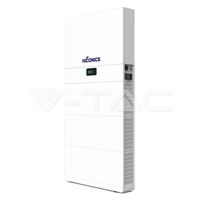 10kWh Hiconics HV Система 2 х 5kWh LiFePO4 Батерия и 6kW Инвертор 10kWh Hiconics HV Система 2 х 5kWh LiFePO4 Батерия и 6kW Инвертор