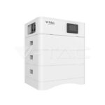 15.36kWh (5.12kWh x 3) Надграждаща се Система LiFePO4 Батерии