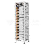 60kWh HV LiFePO4 Батерия Oliter IP20 и 50kW Инвертор Deye 11861