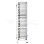 60kWh HV LiFePO4 Батерия Oliter IP20 и 50kW Инвертор Deye 11861