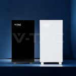 V-TAC 10.24kWh LV LiFePO4 Батерия Дизайн IP20 6000 цикъла Бяло Тяло — VT-10240W - Image 5