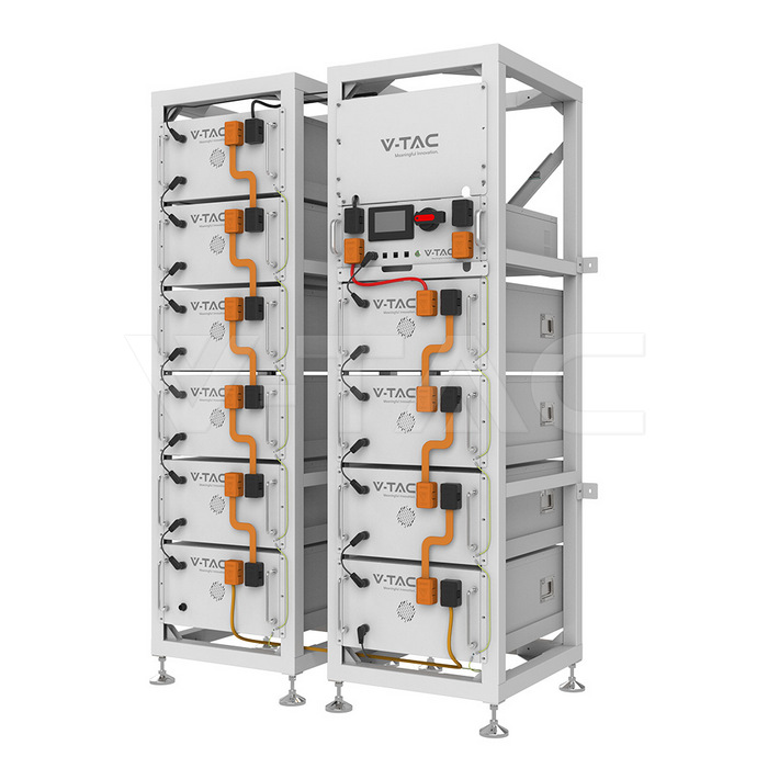 105kWh HV LiFePO4 Батерия Oliter IP20 и Инвертор Deye 11861