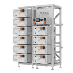 105kWh HV LiFePO4 Батерия Oliter IP20 и Инвертор Deye 11861