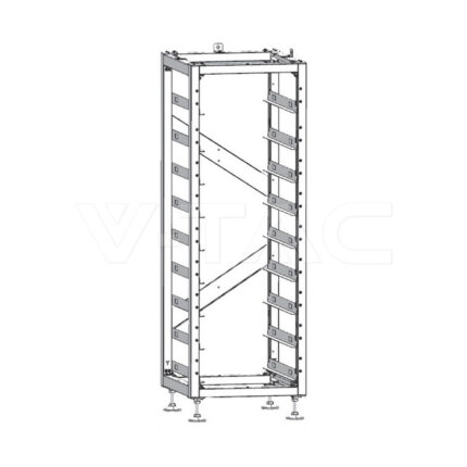 40kWh HV LiFePO4 Батерия Deye IP20 BOS-G Pro