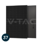 440W Моно Соларен Панел 1722x1134x30мм Пале 37бр. Черна Рамка TIER 1