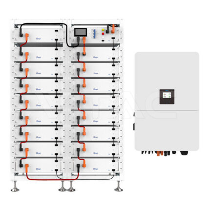 81.92kWh HV LiFePO4 Батерия Сет Deye BOS-G PRO IP20 и 80kW Инветор Deye