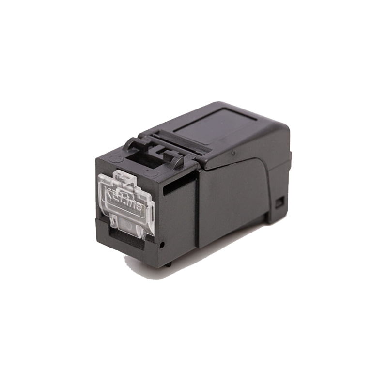 KELine KEJ-C6-U-HD Кийстон гнездо HD, неекранирано, Категория 6, RJ45/u, 250 MHz, бърза и лесна