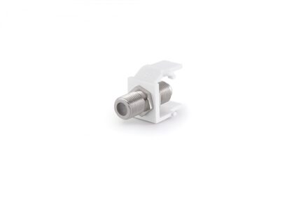 KELine KE-AD-FF Snap-In Adapter свързващ модул F - Connector, възможност за монтаж в пач пане