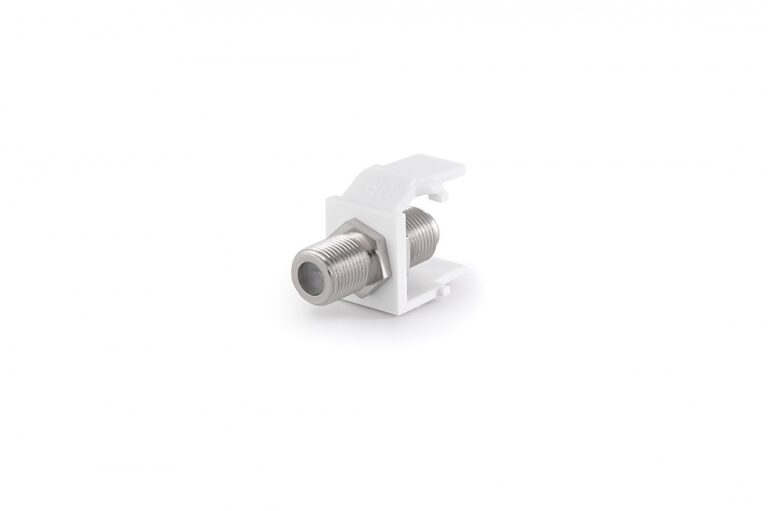 KELine KE-AD-FF Snap-In Adapter свързващ модул F - Connector, възможност за монтаж в пач пане