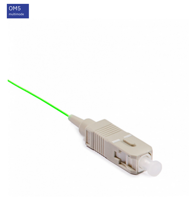 KELine PIGOM5-SC-020 SC пигтейл, OМ5 50/125 μm 2м