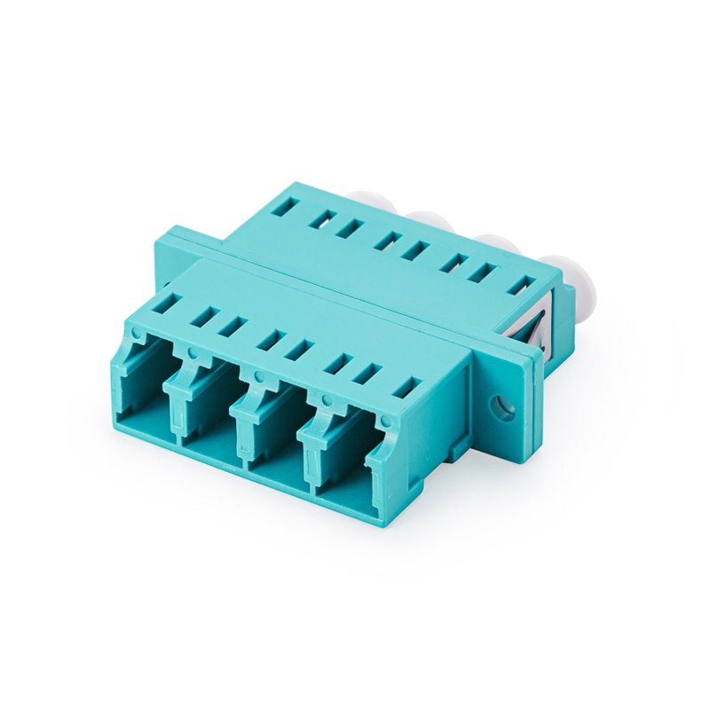 Keline LC-LC Quad керамичен адаптер, OM3, KE-LCD-MM-AQ Keline LC-LC Quad керамичен адаптер, OM3, KE-LCD-MM-AQ
