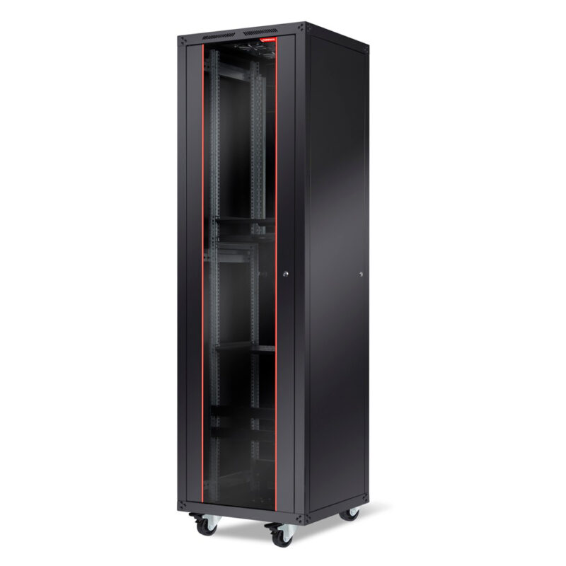 FORM BETA-42U6060 19" Комуникационен шкаф 42U 600/600мм серия Silverline/Betaline