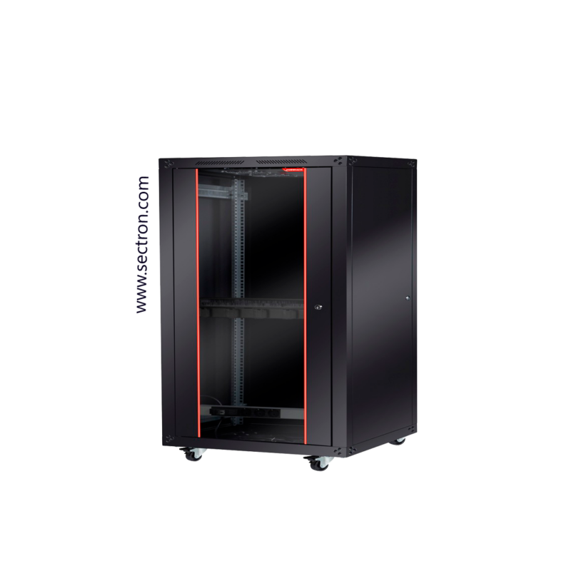 19" Комуникационен шкаф 16U 600/800мм