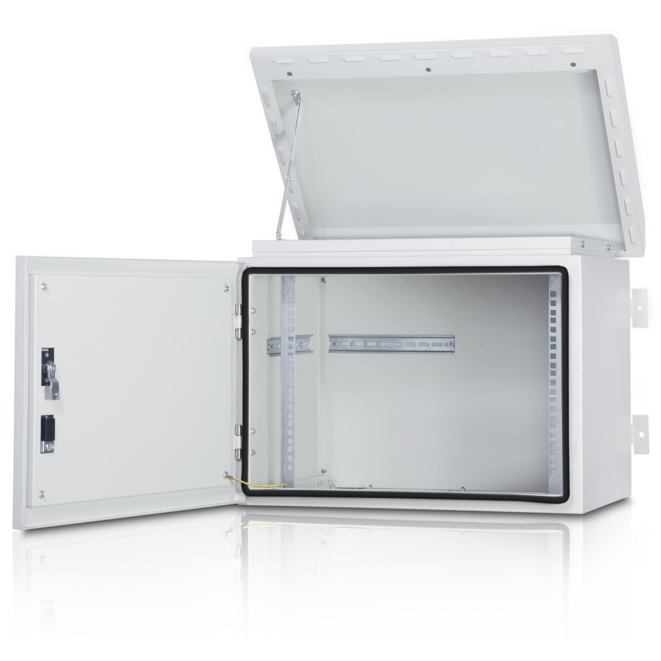 FORM OUT-12U450D 19" стенен шкаф 12U 600/450mm за външен монтаж FORM OUT-12U450D 19" стенен шкаф 12U 600/450mm за външен монтаж
