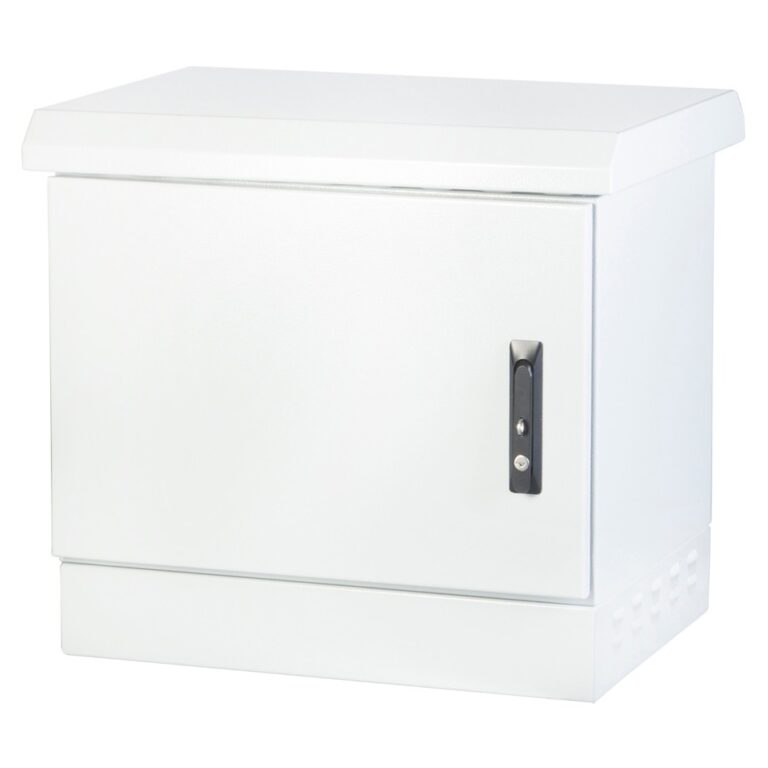 19" шкаф с термоизолация 7U 600/450mm за външен монтаж на фундамент