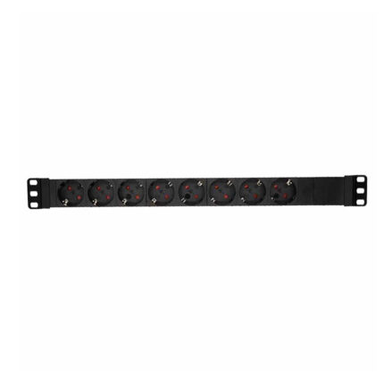 F082PR8A 19" Разклонител с 8 гнезда (тип Шуко/немски стандарт) 1U
