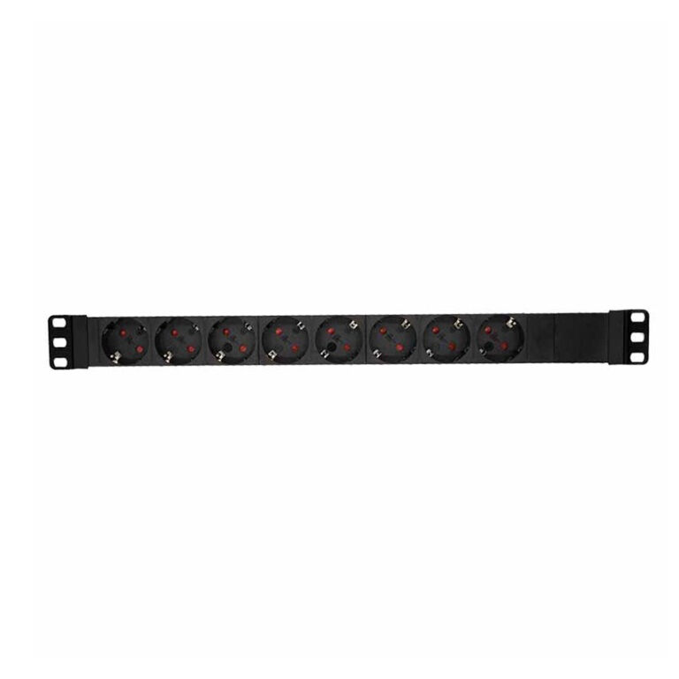 F082PR8A 19" Разклонител с 8 гнезда (тип Шуко/немски стандарт) 1U