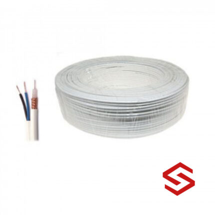 Mini RG59+2×0,5 white