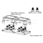 400A Разпределителен Блок Червен M10X4 - Image 17