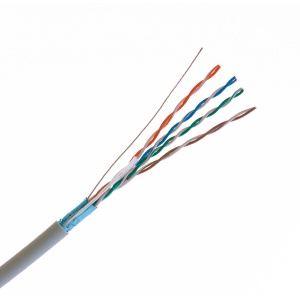 Keline KE300S24-Eca F/UTP екраниран кабел, Cat. 5Е Solid Euroclass Eca, PVC, 500м