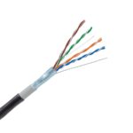 KELine KE300S24OUT FTP (F/UTP) екраниран информационен кабел (общ екран с фолио) за външен монтаж/директно подземно полагане