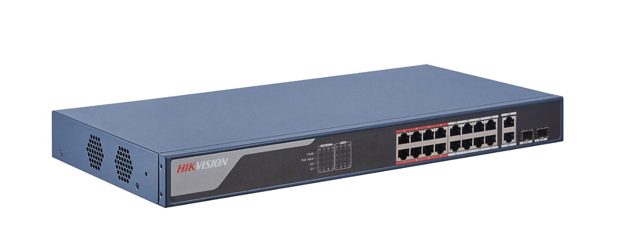 DS-3E1318P-EI PoE мрежови комутатори HIKVISION 18-портов HIKVISION DS-3E1318P-EI - Image 1