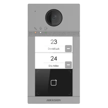 Двупостов лицев панел DS-KV8213-WME1(B)