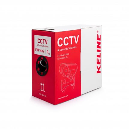 Keline KECCTVS25LSOH-Dca-RLX CCTV FTP (F/UTP) екраниран кабел (общ екран с фолио)