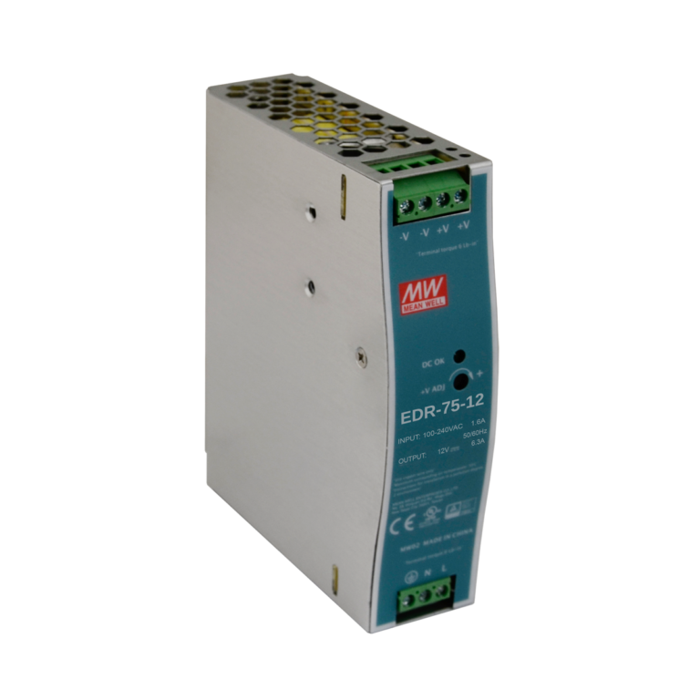 Meanwell EDR-75-12 Захранващ блок за монтаж на DIN шина