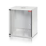 FORM SH-12U 19" Стенен Рак Шкаф – 12U SOHO, 512/400 мм, идеален за малки сървърни решения, видеонаблюдение, телекомуникационно и мрежово оборудване