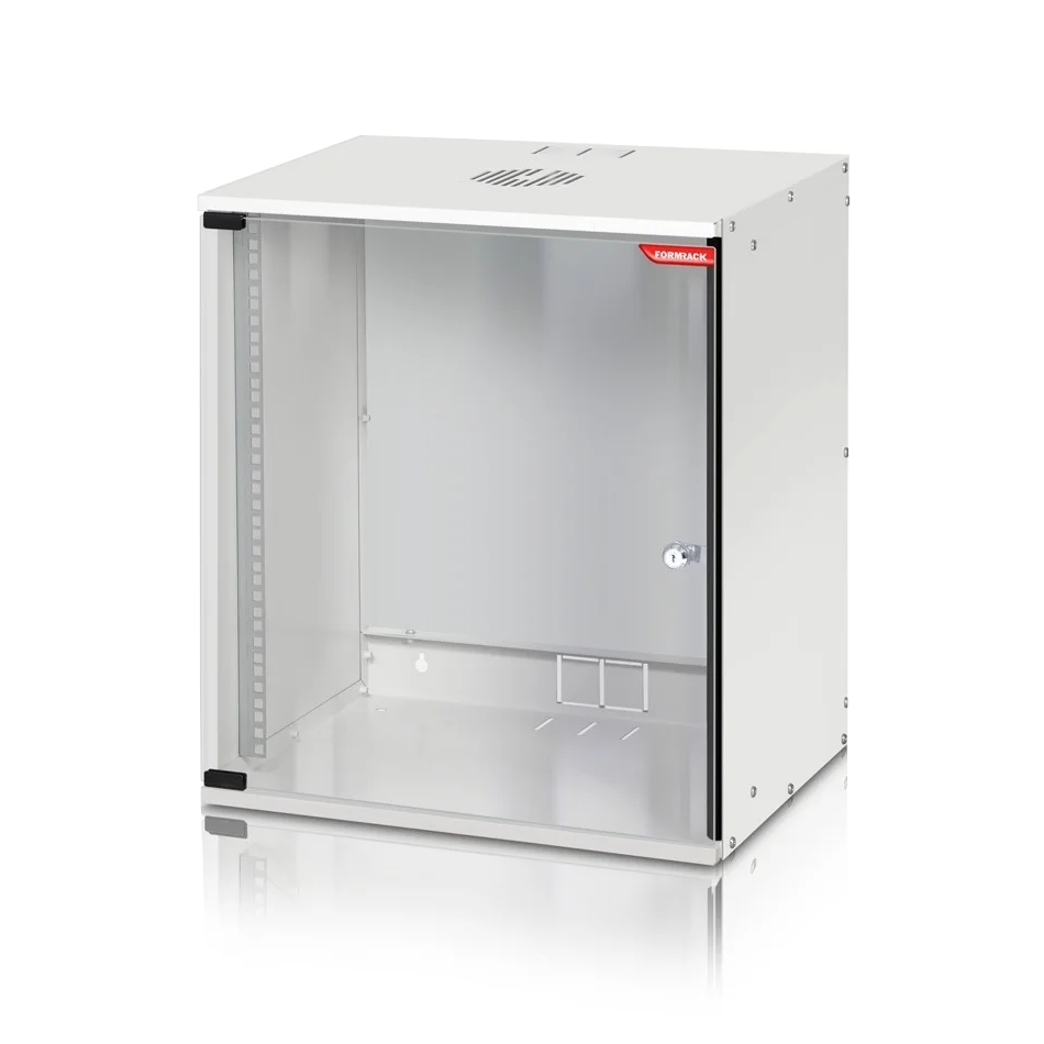 FORM SH-12U 19" Стенен Рак Шкаф – 12U SOHO, 512/400 мм, идеален за малки сървърни решения, видеонаблюдение, телекомуникационно и мрежово оборудване FORM SH-12U 19" Стенен Рак Шкаф – 12U SOHO, 512/400 мм, идеален за малки сървърни решения, видеонаблюдение, телекомуникационно и мрежово оборудване