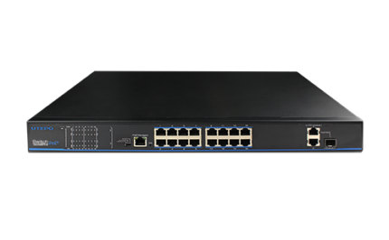 18-портов мрежови комутатор UTEPO UTP3218TS-PSB