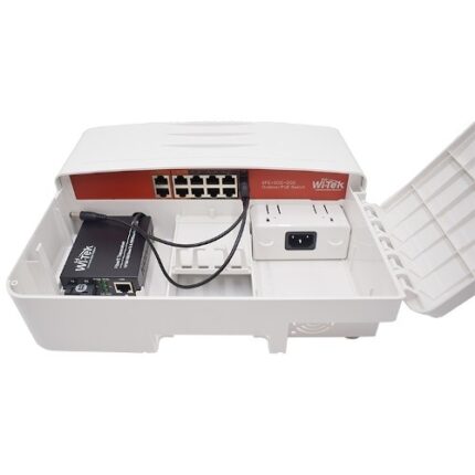 10-портов PoE комутатор Wi-Tek WI-PS210G-O