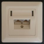 AMP, Dual Shielded Outlet Cat.5e