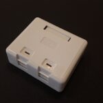 ICS, Wall outlet Cat 5e 2x Connectors UTP