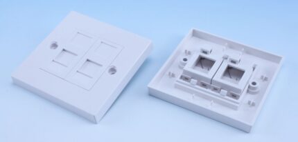 Капачка 2xRJ45 86x86mm, EPN