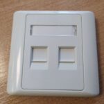 Капачка за 2xRJ45 80x80mm, Btbl