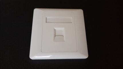 Лицев панел 1xRJ45, 86x86mm