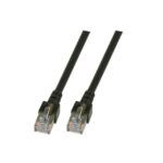 Пач кабел Cat.5e 0.5m SFTP черен, EFB