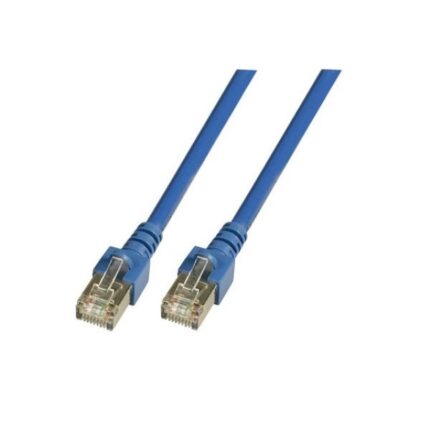 Пач кабел Cat.5e 0.5m SFTP син, EFB