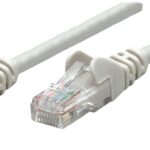 Пач кабел Cat.5e 0,5m UTP сив, ICS