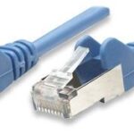 Пач кабел Cat.5e 1m FTP син, IC