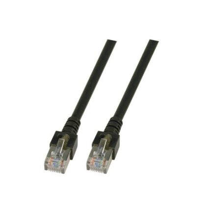 Пач кабел Cat.5e 1m SFTP черен, EFB